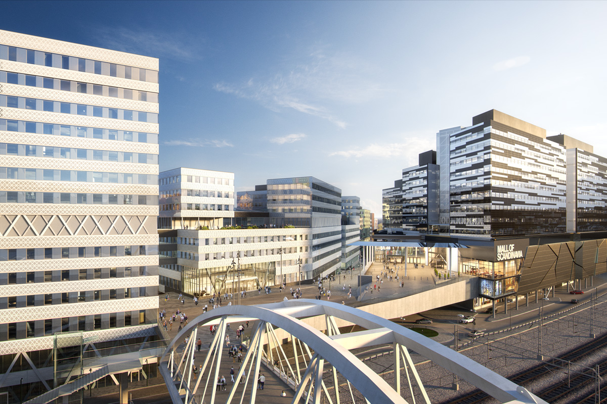 Stjärntorget I Arenastaden Pressbild Fabege 0
